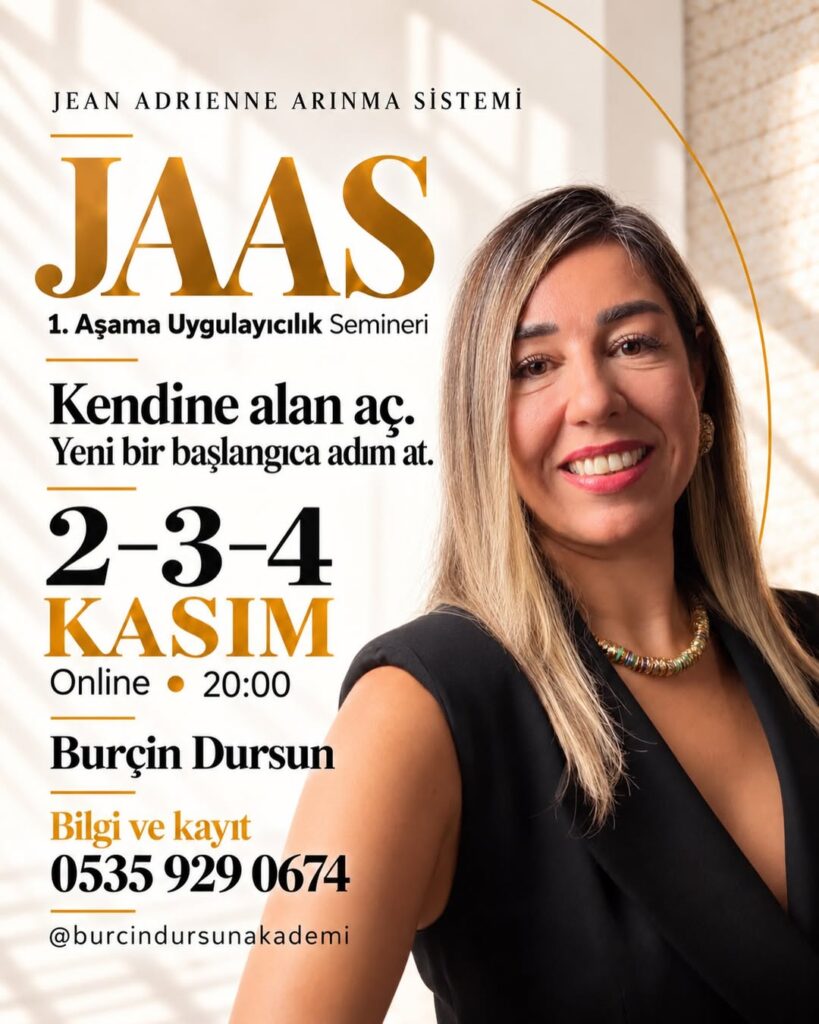 JAAS 1. Aşama Uygulayıcılık afişi, 2–3–4 Kasım 2026